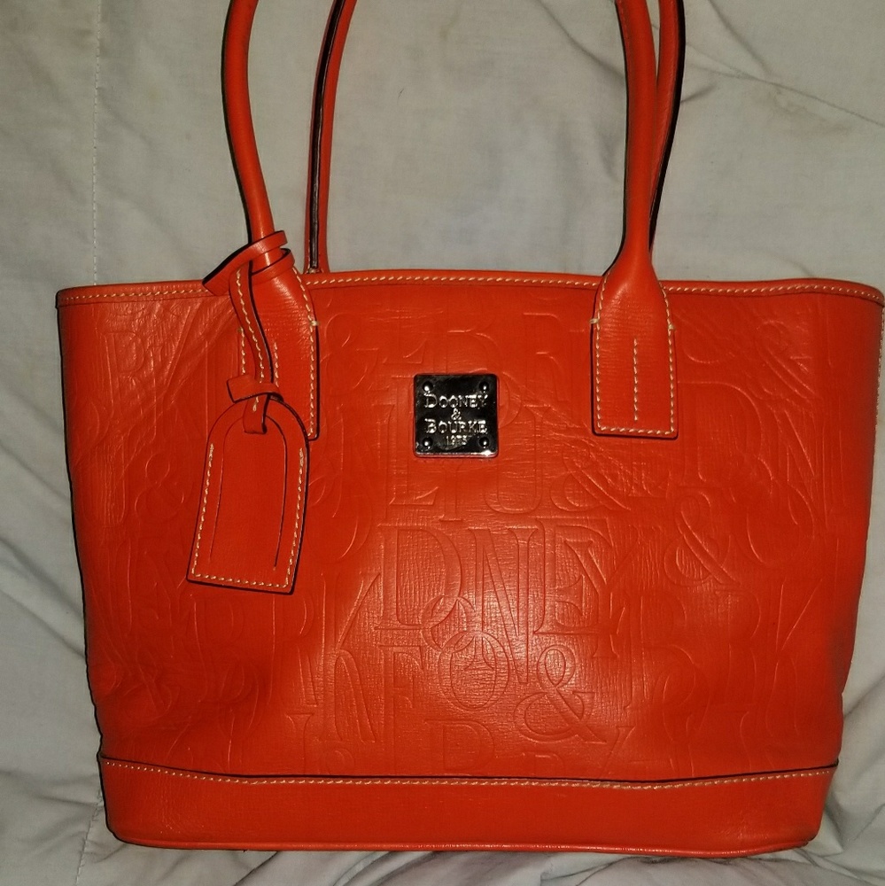 Dooney & Bourke Retro Orange Sample bag!